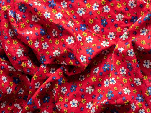 Close up of Textured  Fabric with Pattern