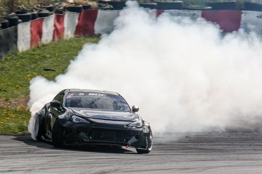 Sean Owen Curry Toyota GT 86 During Round 3 of the 2022 British Drift Championship at Teesside Autodrome in United Kingdom