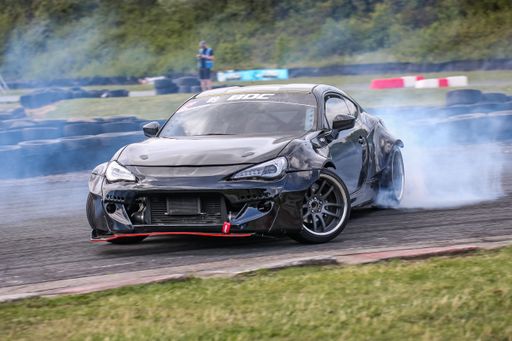 Sean Owen Curry Toyota GT 86 During Round 3 of the 2022 British Drift Championship at Teesside Autodrome in United Kingdom