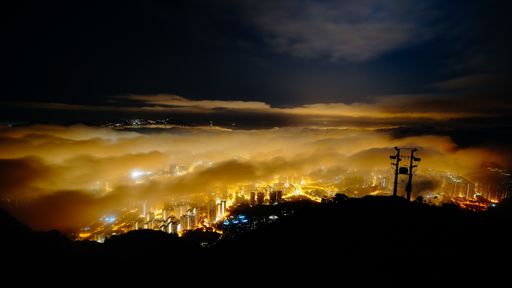 Kowloon Peak (a.k.a. Fei Ngo Shan) is located in Wong Tai Sin, Kowloon. It is 603m high which is the highest peaks in Kowloon District.