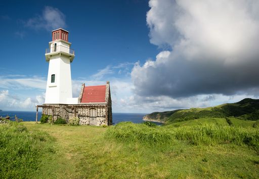 A Lighthouse in Batanes, Philippines during the daytime