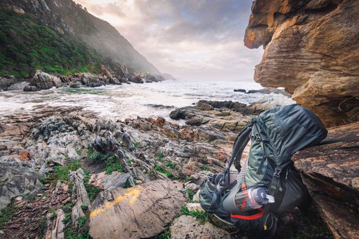 Multi-day hiking and backpacking along the east coast of South Africa.
