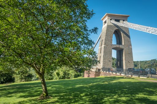 A Clifton Suspension bridge in Bristol