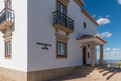 The Town Hall in the village of Marvao in the district of Portalegre, Portugal