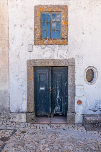 A door entrance in the village of Marvao in the district of Portalegre, Portugal