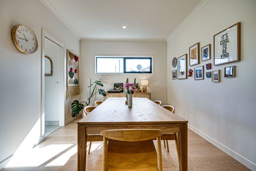 A new extension renovation with a new kitchen and living space for a property in Wendouree, Australia