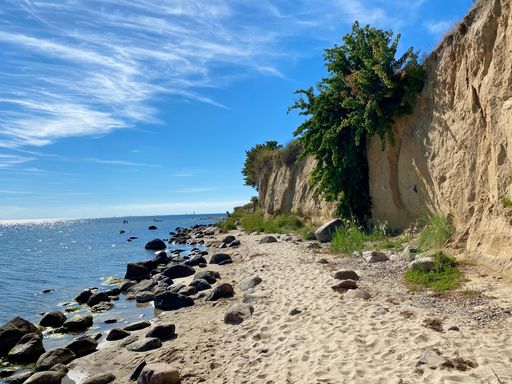 A beautiful view of the sea on a sunny day in Germany