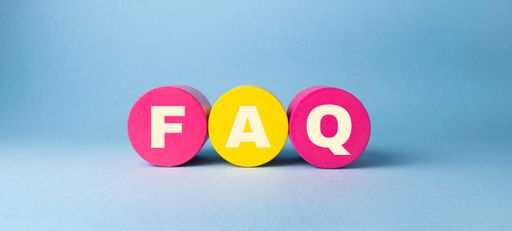 Close up conceptual shot of a business idea showing Questions