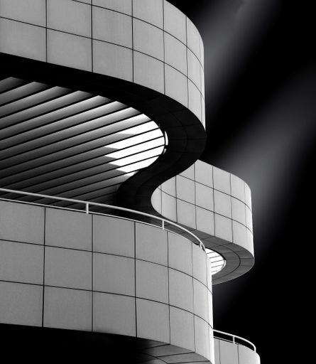 Cool textures of modern-day futuristic architectural structures  making amazing patterns for awesome backgrounds and wallpapers