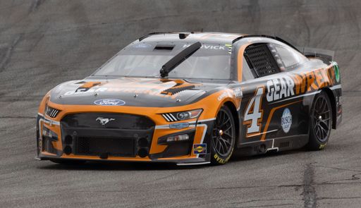 A Nascar racing at Sonoma, California