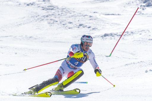 Matthias Mayer AUT  takes part in the PRUEBA run for the SKI WORLD FINALS DOWNHILL MEN