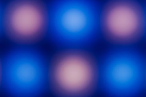 A blurred shot of colorful lights