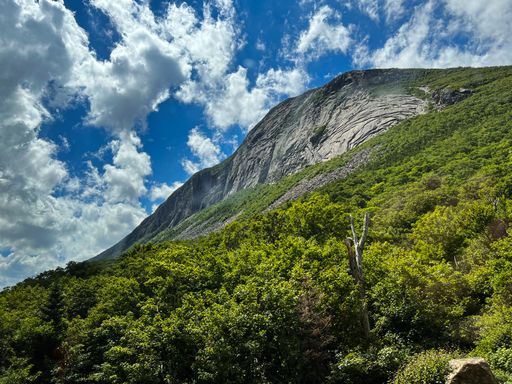 A beautiful shot of a mountainous landscape