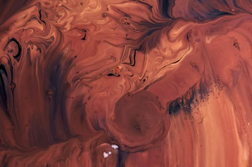 A beautiful oily painting with mixed colors - perfect for background or wallpaper
