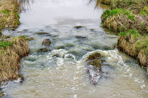 A beautiful view of Furracabad creek near Glen Innes park in NSW, Australia