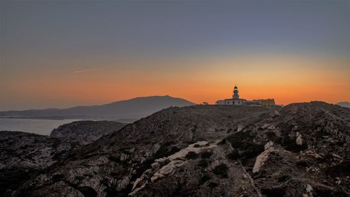 A mesmerizing shot of Cap de Creus lighthouse in Catalonia, Spain