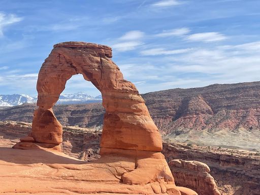 The Delicate Arch in Utah, United States