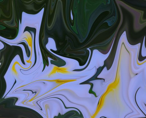 A full-frame liquid marble green-white tone background and texture