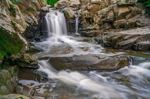 The Scott's Run Falls in McLean, Virginia
