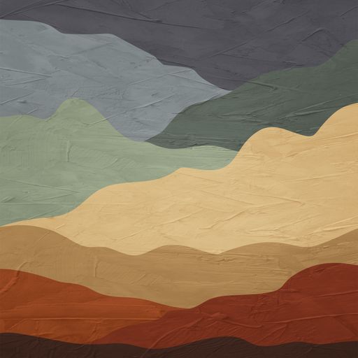 Abstract art of geometric shapes with colorful texture, modern art and tendency, perfect for decoration.