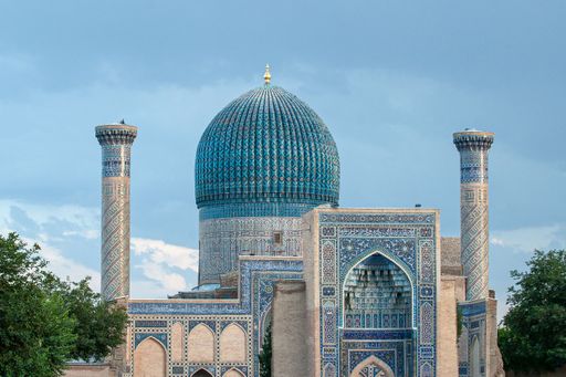 The mausoleum of Amir Timur in Samarkand, Uzbekistan