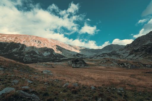 A scenic low angle shot of the Altai Mountain in Altai, Russia