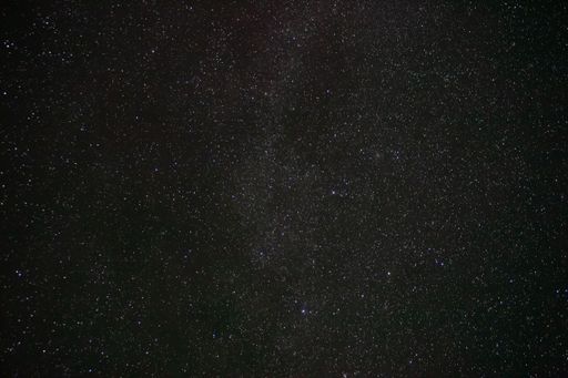 A scenic view of a starry Milky-way at night