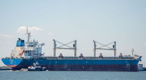 A closeup shot of a white ship sailing in the sea in Texas, USA