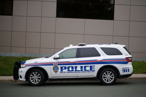 The one of the marked patrol cars of the policing service for Newfoundland and Labrador, taken on October 8, 2022, in St. John's.