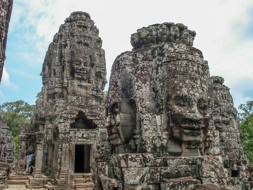 The majestic Bayon Temples, Angkor Wat, Cambodia