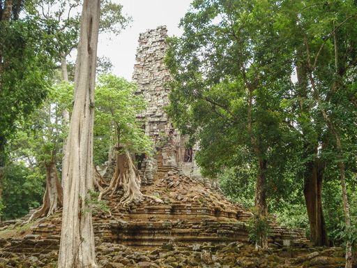 The majestic Bayon Temples, Angkor Wat, Cambodia