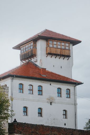 A vertical shot of Gradacac Castle in Bosnia and Herzegovina
