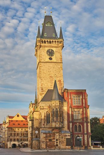 The old town hall in Prague